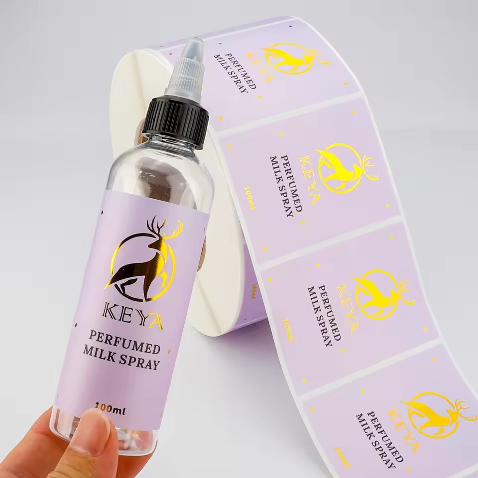 맞춤형 생분해성 샴푸 라벨 |   방수 비닐 PET 금 - Sticker Label Roll 리뷰 및 가격