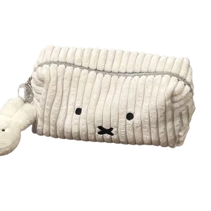 미피 인형 코듀로이 펜 케이스, 대용량 화장품 파우치, - Stationery Supplier 리뷰 및 가격