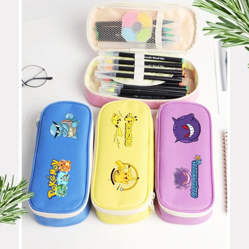 포켓몬 연필 케이스, 귀여운 학생용 문구, 만화/애니메 - Stationery Supplier 리뷰 및 가격