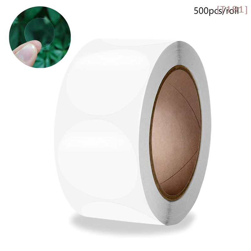 500개/롤 원형 투명 스티커 캔디 쿠키 비스킷 디저트 - Sticker Label Roll 리뷰 및 가격